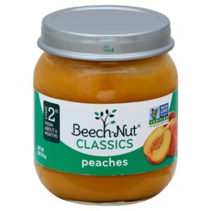 Beech-Nut Classics, Peaches, 4 Ounce (Pack of 10)