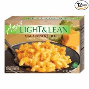 Amys Light and Lean Macaroni and Cheese, 8 Ounce -- 12 per case.