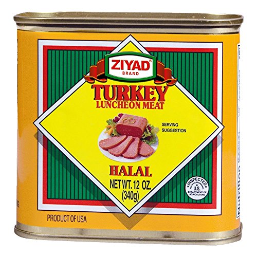 Ziyad Turkey Luncheon Meat, Halal 12 OZ, (Pack 1)