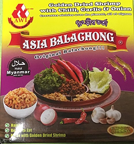 Asia Shrimp Balachong (HALAL) ပုဇြန္ေျခာက္ဘာလေခ်ာင္ေႀကာ္