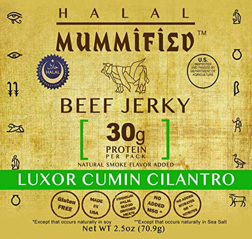 Halal Beef Jerky - Luxor Cumin Cilantro (Pack of 2)