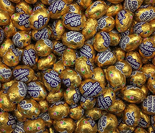 LaetaFood Bag - Cadbury Caramel Mini Eggs, Milk Chocolate Easter Candy, Bulk Pack (Pack of 2 Pounds)
