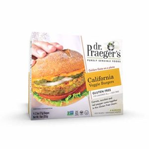 Dr. Praeger's Gluten Free California Veggie Burger, 10 Ounce (Frozen)