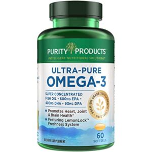Purity Products - Triple Action Omega-3 Super Pill - 60 Softgels