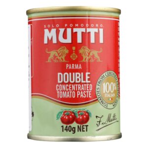 Mutti Double Concentrated Tomato Paste, 4.9 oz. Can, 12-Pack