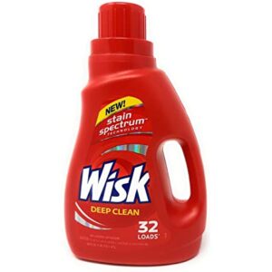 Wisk Deep Clean Laundry Detergent, 50-Ounce