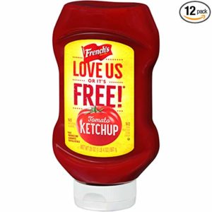 French's Tomato Ketchup, 20 Ounce (Pack of 12)
