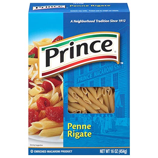 Prince Penne Rigate, 16 oz (Pack of 12)