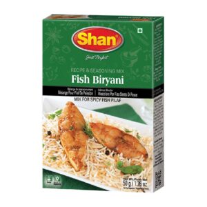 Shan Fish Biryani Mix - 50g (Pack of 6)