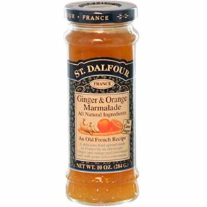 St. Dalfour, Ginger & Orange Marmalade, Fruit Spread, 10 oz (284 g) - 2pcs