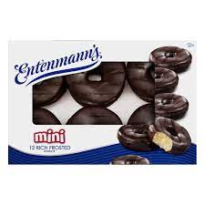 Entenmann's Mini Donuts Rich Frosted - 12 CT