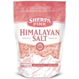 Sherpa Pink Gourmet Himalayan Salt - 2 lbs. Extra-Fine Grain