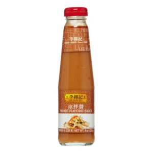 Lee Kum Kee Peanut Flavored Sauce, 8-Ounce Bottle (Pack of 4)