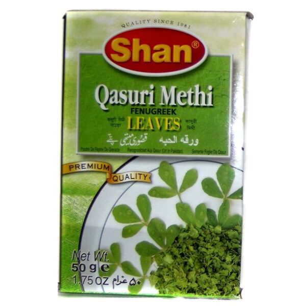 Shan Qasuri / Kasoori Methi / Fenugreek Leaves - 50g