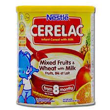 Nestle Cerelac Infant Cereal, Mixed Fruits & Wheat with Milk 1kg (35.27oz)