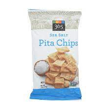 365 Everyday Value, Pita Chips, Sea Salt, 9 oz
