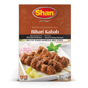 Shan Bihari Kabab Masala 50 Gram Boxes (Pack of 6)