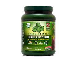 Organic Vegan Protein Powder - Great Tasting Chocolate Flavor W/ 24g of Protein -100% Organic Plant Based Protein Blend of Pea, Hemp, Rice Protein +Chia, Flax Seed, More -760g