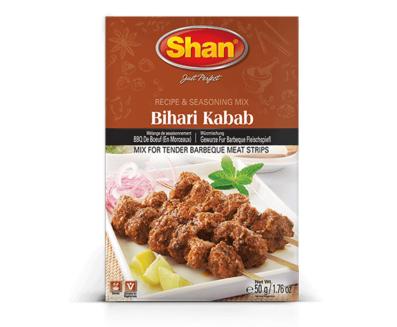 Shan Bihari Kabab Masala 50 Gram Boxes (Pack of 6)