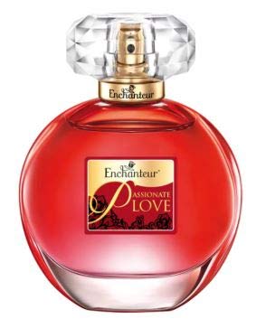 ENCHANTEUR Eau De Toilette Passionate 50ml -Passionate Love Evokes The Senses with Exhilarating, Juicy Top Notes of Sicilian Bergamot, Wild Red Berries and Pink Peaches