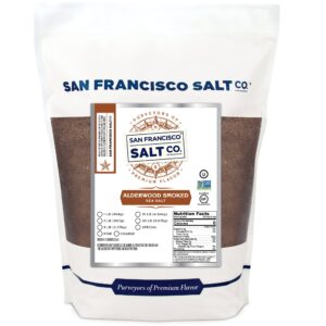 Alderwood Smoked Sea Salt - 5 oz. Fine Grain by San Francisco Salt Company
