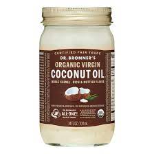 Dr. Bronner's - Organic Virgin Coconut Oil (Whole Kernel, 30 Ounce) - Coconut Oil for Cooking, Baking, Hair and Body, Unrefined and Fresh-Pressed, Rich and Nutty Flavor, Fair Trade, Vegan, Non-GMO