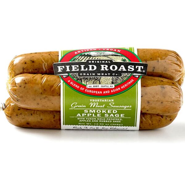Field Roast Smoked Apple Sage Sausage 13 Oz (4 Pack)