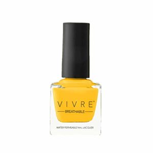 VIVRE Cosmetics Certified Breathable - Water Permeable - Oxygen Permeable - Halal Nail Polish: Butter Drizzle