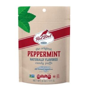 Red Bird Natural Peppermint Minis 6 oz. Bag No Artificial Colors or Flavors