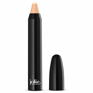 Jolie Eyebrow Perfecting Brightener & Highlighter, Creamy Self Sharpening Crayon Stick, Satin Finish (Matte Beige)