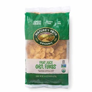 Nature's Path Fruit Juice Corn Flakes Cereal, Healthy, Organic, Gluten-Free, 26.4 Ounce Bag (Pack of 6)
