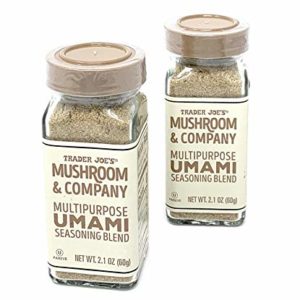 Trader Joe's Mushroom & Company Multipurpose UMAMI Seasoning Blend NET WT. (2 Packs) 2.1 OZ