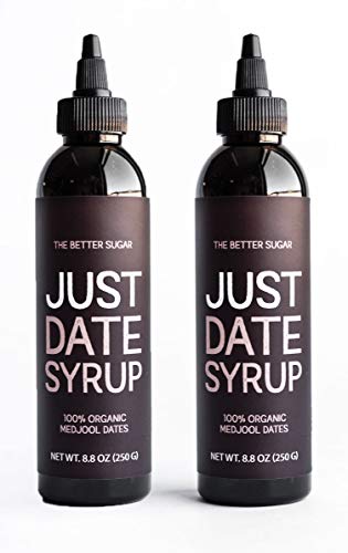 Just Date Syrup - named "The Perfect Natural Sweetener" by Bon Appetit - Organic, Low glycemic index, Vegan, Gluten-Free