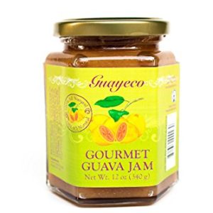 Guava Gourmet Guava Jam (12oz, Jar), Fresh Tropical Guava Fruit Jam, All-Natural, Non-GMO, Vegan, Gluten and Cholesterol-Free Premium Artisan Craft Jam, No Fillers or Preservatives, Certified Kosher