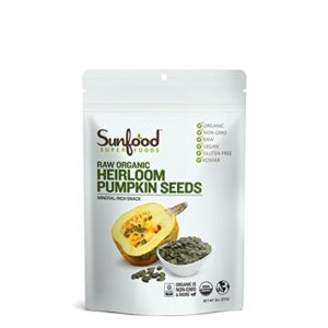 Sunfood Pumpkin Seeds, 8 Ounces, Organic, Raw