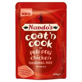 Nando's Peri Peri Chicken Original Hot Coat N Cook 120G (2 Packs) by Nando's