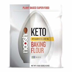 NOOSH KETO All Purpose Almond Flour with Almond Oil & MCT Oil - Naturally Sourced Ingredients, Vegan, Gluten Free, Non GMO, Kosher - Made from Whole California Almonds