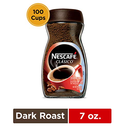 NESCAFE CLASICO Dark Roast Instant Coffee 7 oz. Jar