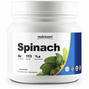 Nutricost Pure Spinach Powder 1LB