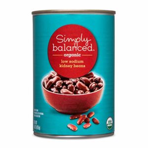 Simply Balanced Organic Low Sodium Kidney Beans, 15 OZ (One Pack)