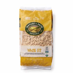 Nature's Path Whole O's Cereal, Healthy, Organic, Gluten-Free, Low-Sugar, 26.4 Ounce Bag (Pack of 6)
