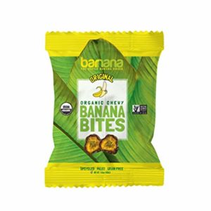 Organic Original Chewy Banana Bites - 1.4 Ounce (12 Count) - Delicious Barnana Potassium Rich Banana Snacks - Lunch Dinner Sports Hiking Natural Snack - Whole 30, Paleo, Vegan