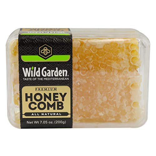 Wild Garden 100% Pure Raw Gourmet Honeycomb, All-Natural, No Additives 7.1 Ounce