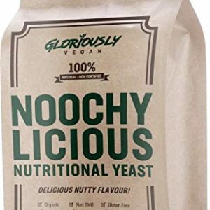 Noochy Licious by Gloriously Vegan - The #1 Best Tasting Nutritional Yeast - 1lb Mega Value Bag