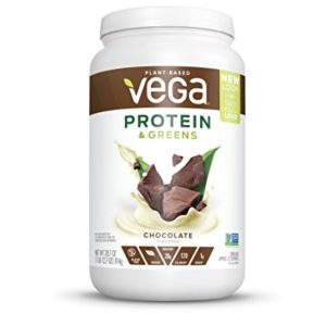 Vega Protein & Greens Chocolate (25 Servings, 28.7 Ounce) - Plant Based Protein Powder, Keto-Friendly, Gluten Free, Non Dairy, Vegan, Non Soy, Non GMO, Lactose Free