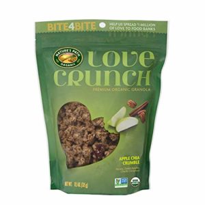 Nature's Path Organic Love Crunch Premium Granola, Apple Chia Crumble, 11.5 Ounce (Pack of 6)