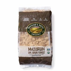 Nature's Path Multigrain Oat Bran Flakes Cereal, Healthy, Organic, 32 Ounce Bag (Pack of 6)