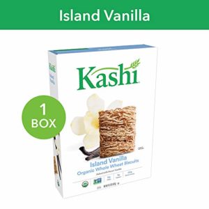 Kashi, Breakfast Cereal, Organic Island Vanilla, Vegan, Non-GMO Project Verified, 16.3 oz