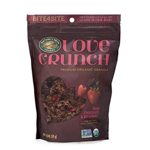 Nature's Path Organic Love Crunch Premium Granola, Dark Chocolate & Red Berries, 11.5 Ounce