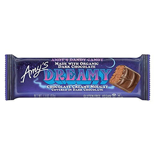 Amys Organic Vegan Dreamy Candy Bar, 1.3 Ounce - 12 per case.